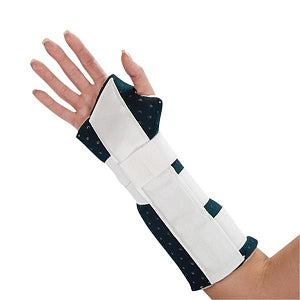 DeRoyal Universal Cutaway Wrist & Forearm Splint - Wrist and Forearm Splint, Bound Edges, Left, 12" - 5040-02