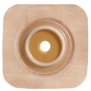 ConvaTec SUR-FIT Natura Two-Piece Stomahesive Skin Barrier - Sur-Fit Natura 2PC Stomahesive Colostomy Barrier, 4" x 4", 1 1/2" Flange - 125263