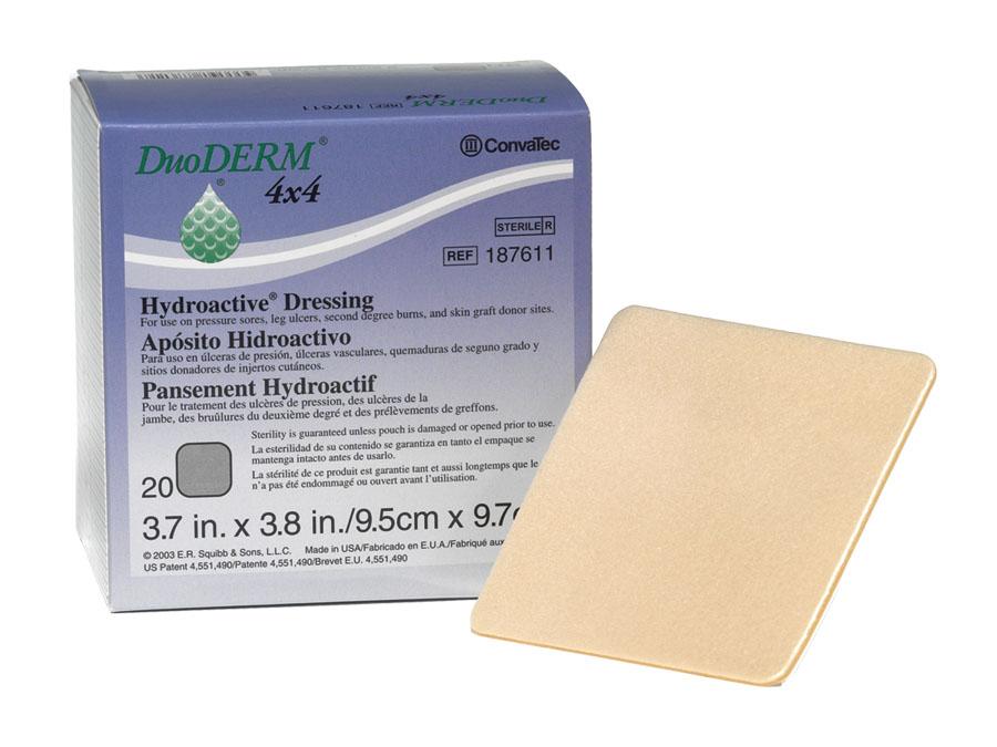 DuoDerm Hydroactive Dressings by Convatec