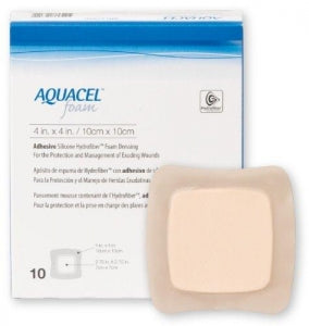 Convatec AQUACEL Foam Dressing Non-Adhesive - Aquacel Foam Adhesive Sacral Dressing, 9" x 8" - 420828