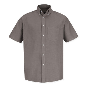 Vf Workwear-Div / Vf Imagewear (W) Men's Dress Work Shirts - Men's Executive Short-Sleeve Button-Down Shirt, Gray, Size 3XL - SR60GY-RG-20.5