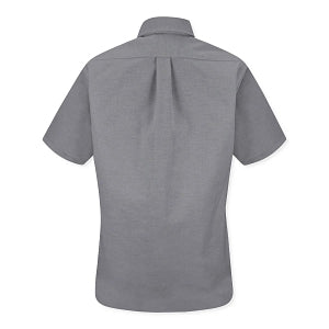 Vf Workwear-Div / Vf Imagewear (W) Women's Short-Sleeve Oxford Dress Shirt - Women's Short-Sleeve Button-Down Dress Shirt, Gray, Size 18 - SR61GY-SS-18