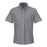 Vf Workwear-Div / Vf Imagewear (W) Women's Short-Sleeve Oxford Dress Shirt - Women's Short-Sleeve Button-Down Dress Shirt, Gray, Size 6 - SR61GY-SS-06