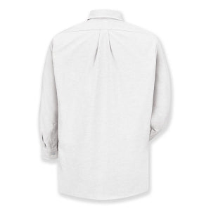 Vf Workwear-Div / Vf Imagewear (W) Men's Executive Button Down Shirts - Men's Oxford Long-Sleeve 60% Cotton/40% Poly Dress Shirt, White, Size 19" x 36" - SR70WH19X36