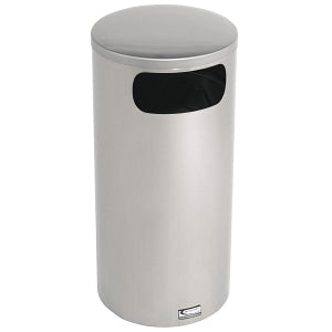 Medline Co-Label Decorative Indoor Trash Cans - Indoor Trash Can, Stainless Steel, Dome, 15 gal. - MTCSS1501