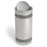 Medline Co-Label Decorative Indoor Trash Cans - Indoor Trash Can, Stainless Steel, 15 gal. - MTCSS1502