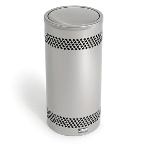 Medline Co-Label Decorative Indoor Trash Cans - Indoor Trash Can, Stainless Steel, 15 gal. - MTCSS1502