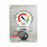 SSCOR VX-2 Onboard Portable Suction Devices - Stainless Steel Panel Mount Regulator with Large 2-1/2" Gauge - 25000