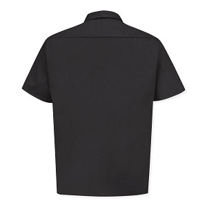 Vf Workwear-Div / Vf Imagewear (W) Short Sleeve Utility Work Shirt - Unisex Short-Sleeve Utility Work Short, Black, Size M - ST62BKM