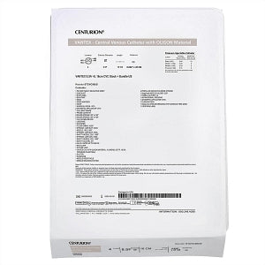Centurion Central Venous Catheter Bundle with Vantex and Oligon Agent - Vantex CVC Stock+ Catheter Bundle, 8.5 Fr, 16 cm - STCVC06US