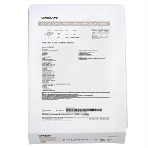 Centurion Central Venous Catheter Bundle with Vantex and Oligon Agent - Vantex CVC Stock+ Catheter Bundle, 8.5 Fr, 16 cm - STCVC15US