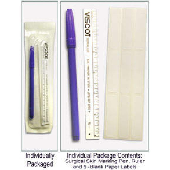 Flexible 6" Ruler 9 Blank Paper Labels