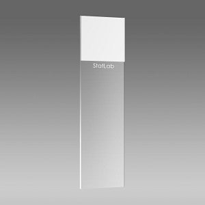 Statlab Medical Products ColorView 90 Degree Adhesion Slides - SLIDES, YELLOW, 90 DEG, CHARGED - 315+Y/90