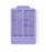 Statlab MedicalProduct Rear Tab Histo Embedding Cassette W/Lid - CASSETTE, HISTO, EMBED, W/LID, LILAC, 1500/CS - EC311