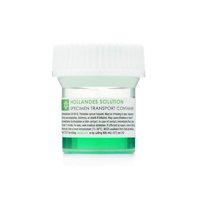 Hollandes Soln Specimen Container by Statlab Medical Products