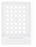 Statlab Medical Products Embedding Routine Cassettes w/o Lid - CASSETTE, EMBED, TAPE, NO LID, WHITE, 2000/CS - M480-2T