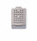 Statlab Medical Products Metal Lids for 480 Series Cassettes - LID, CASSETTE, FOR M480, METAL, 25/PK - PCLID