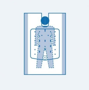 Stryker Mistral-Air Perioperative Warming Blankets - Mistral Air Blanket, Pediatric, Warm, 55.1" x 40.2" - MA2230-PM