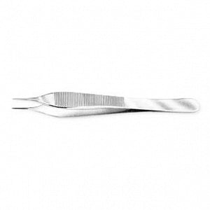 Bausch and Lomb Valeant Adson Dressing Forceps - Adson Dressing Forceps, 10 mm Tip, 121 Overall - N5402