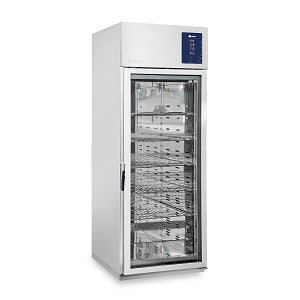 SteelCo Instrument Drying Cabinet - ID 300 8-Shelf Single Glass Door Drying Cabinet (27.9"W x 30.9"Dx 74.8"H) - ID 300-1