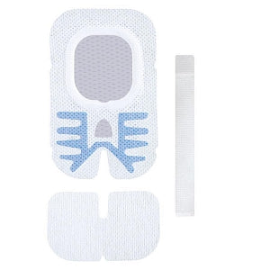 Centurion Small SorbaView SHIELD Integrated Securement Dressings - SorbaView SHIELD Pediatric Subclavian Integrated Securement Dressing, Small 2.5" x 4" - SV254UDT