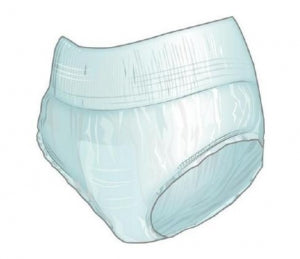 Cardinal Health Simplicity Extra Protective Underwear - Simplicity Extra Protective Underwear, Size XL, 48" - 66" - 1850R