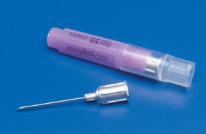Cardinal Health Rigid Pack Hypodermic Needles with Polypropylene Hub - Hypodermic Needle with Intermediate Bevel and Aluminum Hub, 27G x 1/2" - 8881200516