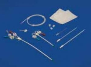 Medtronic Mahurkar Hemodialysis Catheters - Mahurkar High Pressure Triple Lumen Catheter Tray, Acute, 16 cm - 8888345611HP