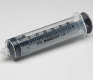 Cardinal Health Rigid Pack 35 mL Syringe - Monoject Syringe with Luer Lock Tip, 35 mL - 8881535762