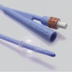 Cardinal Health 100% Silicone Foley Catheters - 2-Way Dover Silicone Foley Catheter, 14 Fr, 5 cc - 8887605148