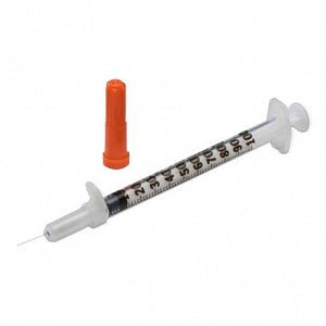 Cardinal Health Magellan Insulin Safety Syringe - Magellan 1/2 mL Safety Insulin Syringe with 30G x 5/16" Needle - 8881893050