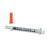 Cardinal Health Magellan Insulin Safety Syringe - Magellan 1/2 mL Safety Insulin Syringe with 30G x 5/16" Needle - 8881893050