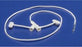 Cardinal Health PEDI-TUBE Pediatric Feeding Tubes - Nasogastric Pediatric Feeding Tube, Polyurethane, 6 Fr, 36" - 8884730790