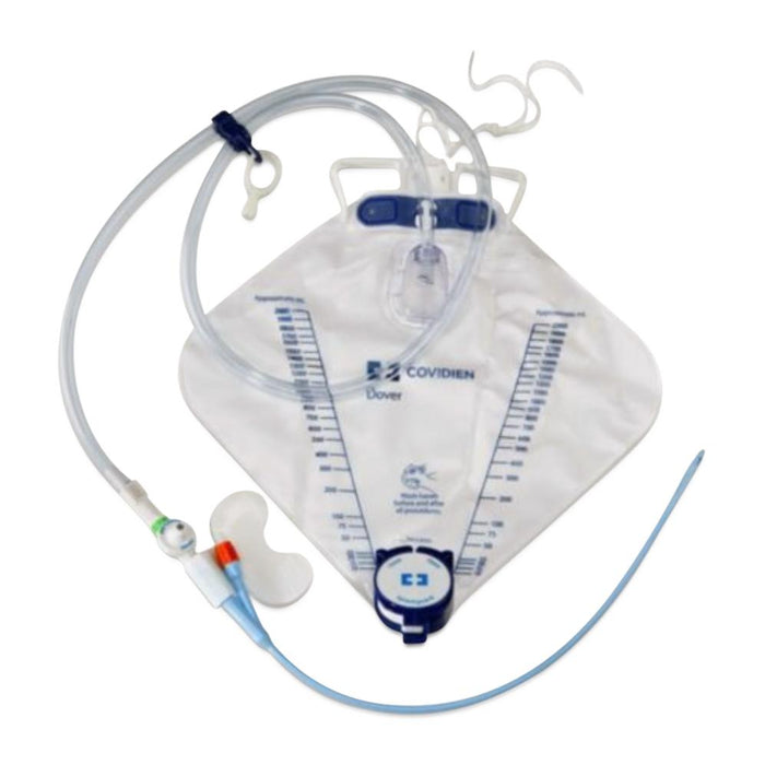 Dover Silicone Urine Meter Foley Trays by Cardinal Health