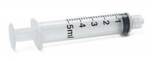 Medline Luer Lock Syringes - Sterile Luer-Lock Syringe, 5 mL - SYR105010