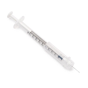 Medline Medline Insulin Safety Syringes - Safety Insulin Syringe with Needle, 0.5 mL, 29G x 0.5" - SYRSI193292