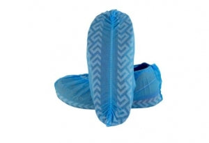 Safety Zone Disposable Blue Shoe Cover - Polypropylene Shoe Cover, Blue, Size 2XL - DSCL-3002XMM
