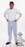 Safety Zone Polypropylene Coverall - Polypropylene Coveralls, Centerline Zipper, White, Size L - DCWH-LG