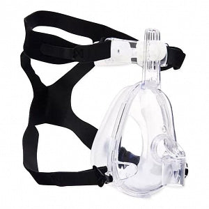 Pulmodyne BiTrac NIV Full Face Masks - BiTrac SE NIV Full Face Mask for Ventilator with Standard Elbow, Adult Small - SRC-313-9009