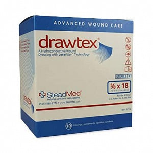 Steadmed Medical Drawtex Hydroconductive Nonadherent Wound Dressing