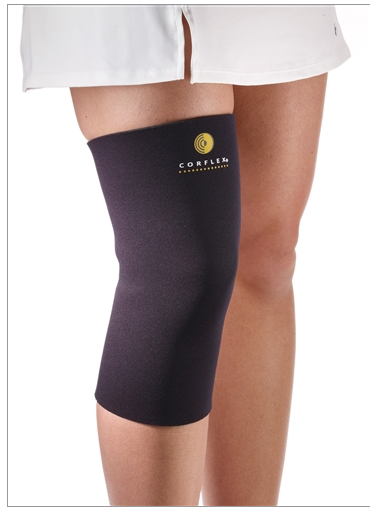 Corflex Inc Knee Sleeves - 13" Knee Sleeve, Open Patella, 3/16" Thick, Size 3XL - 88-0118