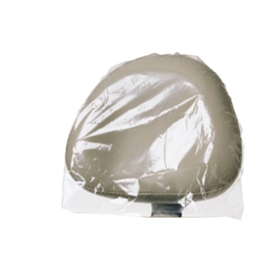 Dynarex Corporation Plastic Headrest Covers - Plastic Headrest Cover, Size L, 9.5" x 14" - 2154
