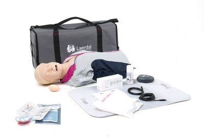 Laerdal Resusci Anne QCPR Full-Body Manikin and Carrying Case - MANIKIN, TORSO, WITH CARRY BAG - 174-00160