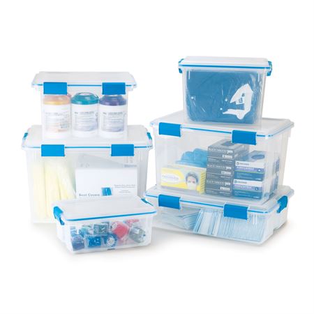 Sealed Storage Container 37qt / 35L - 7"W x 24"L x 8"H