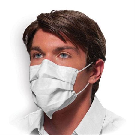 SecureFit Face Masks Ultra Sensitive Earloop - White — Grayline Medical