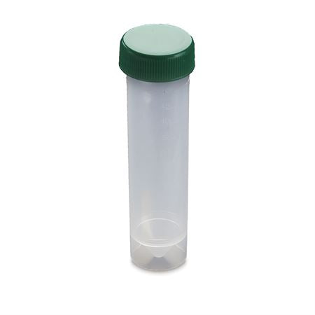 Polypropylene 50mL Conical Tubes Self-Standing - Sterile - 30mm x 115mm