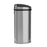 13gal Stainless Steel Waste Can Semi Round - 14.13"W x 12.63"D x 26.75"H