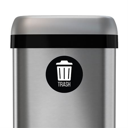 Sensor Waste Can Accessories Recycle Can Only Sticker Set