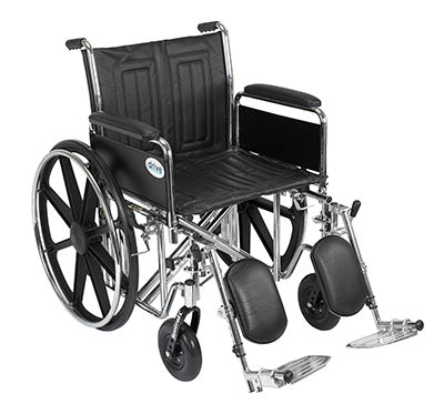 Sentra EC Heavy Duty Wheelchair Detachable Full Arms