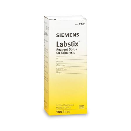 Siemens Labstix Reagent Strips Rapid Test Labstix Reagent Strips, CLIA Waived